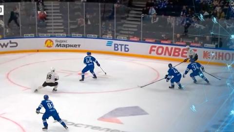 Егор Чезганов, отметился голевыми действиями и принес победу «Адмиралу» в КХЛ