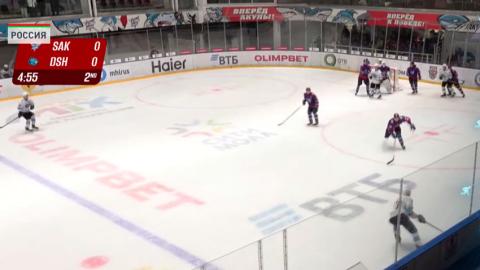 Бобруйский клуб «Динамо-Шинник» нанес поражение «Сахалинским Акулам» в Молодежной хоккейной лиге