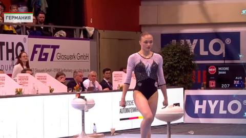 Сманцер вышла в финал этапа Кубка мира по спортивной гимнастике