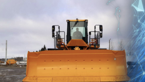 Заводские испытания нового бульдозера БЕЛАЗ начали на предприятии