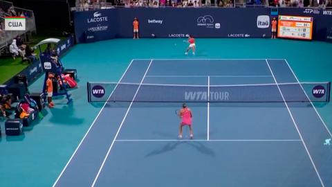 Арина Соболенко с победы начала выступление на теннисном турнире в Майами