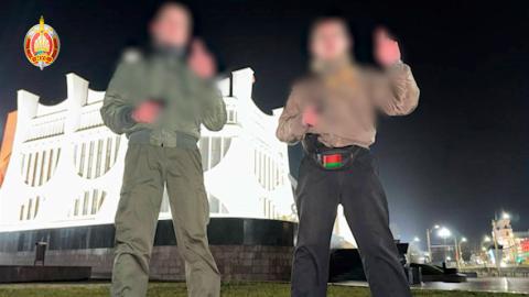 За осквернение памяти героев Великой Отечественной войны задержаны четверо минчан-анархистов