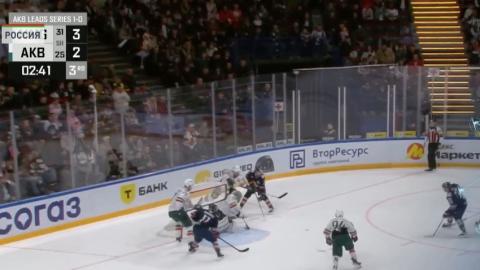 «Металлург» сравнял счет в противостоянии с «Ак Барсом» 