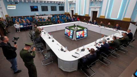 Международный военно-научный форум стартовал в Военной академии