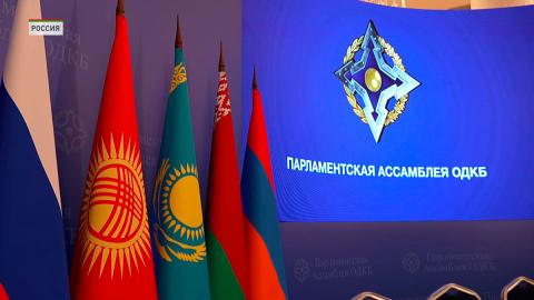 Белорусская делегация озвучила свои инициативы на заседании Совета ПА ОДКБ