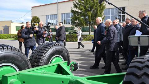 Президент в Мозыре
