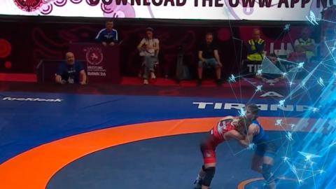 Алина Шевчук стала серебряным призером чемпионата Европы по борьбе