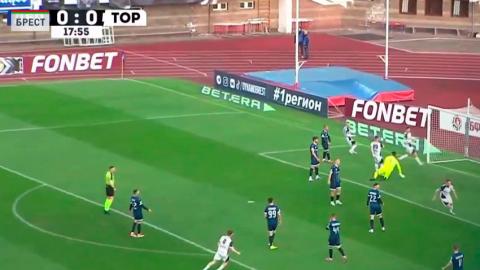 В стартовых матчах второго тура чемпионата Беларуси по футболу брестское «Динамо» дома уступило жодинскому «Торпедо-Белаз»