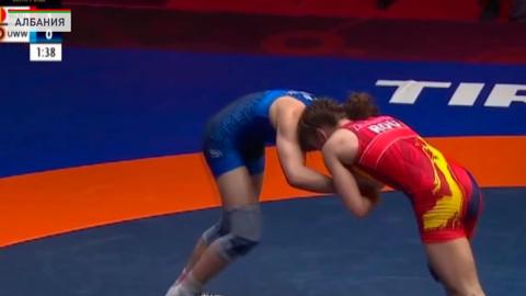 Алина Шевчук вышла в финал чемпионата Европы по борьбе и гарантировала себе медаль