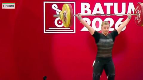 Сюзанна Володько завоевала золото чемпионата Европы по тяжелой атлетике, который проходит в грузинском Батуми