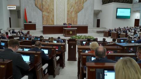 Депутаты Палаты представителей рассмотрели 6 важных законопроектов