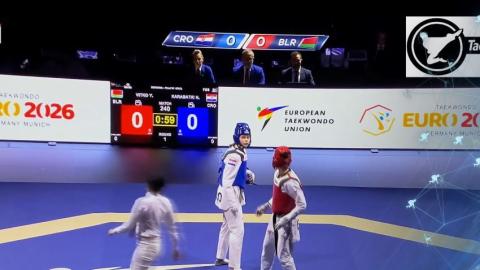 Юлия Витко стала чемпионкой Европы по тхэквондо