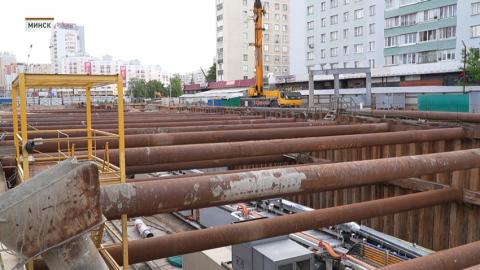 Щит «Мария» начал прокладывать тоннель зеленой ветки минского метро