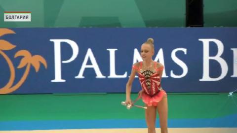 Белорусские спортсменки начали выступления на чемпионате Европы по художественной гимнастике