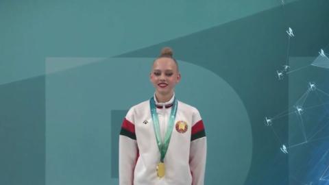 Белорусская гимнастка Кира Бабкевич завоевала золото чемпионата Европы
