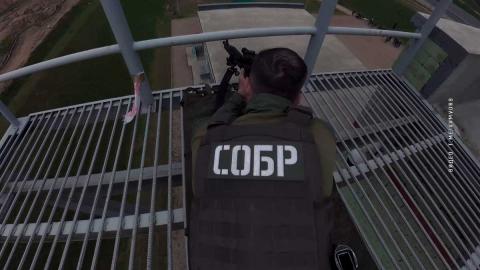 Среди групп СОБР провели соревнования по стрельбе