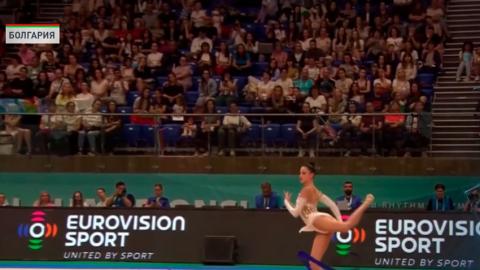 Алина Горносько стала четвертой в многоборье на чемпионате Европы по художественной гимнастике