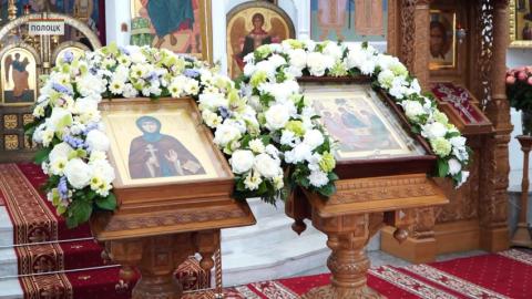 Православные верующие отмечают день памяти Евфросинии Полоцкой