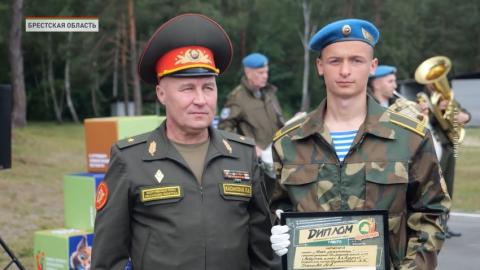 На полигоне «Брестский» завершился финал республиканской военно-патриотической игры «Орленок»