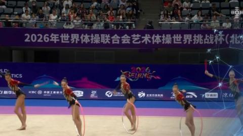 Белорусские гимнастки завоевали серебро чемпионата Европы в групповых упражнениях