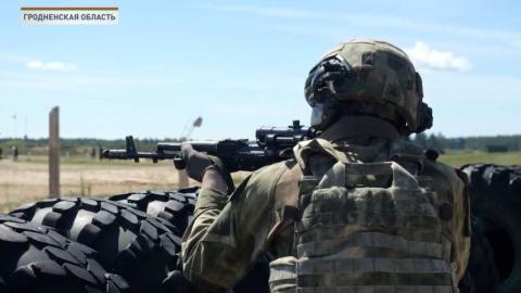 Cостязания «Тактический стрелок» проходят на полигоне «Гожский» под Гродно