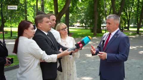 Крупко доложил Президенту об экономической ситуации в Гомельской области