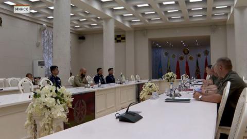 Командующий ВВС Пакистана прибыл в Беларусь с рабочим визитом