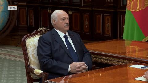 Лукашенко принял с докладом председателя Витебского облисполкома