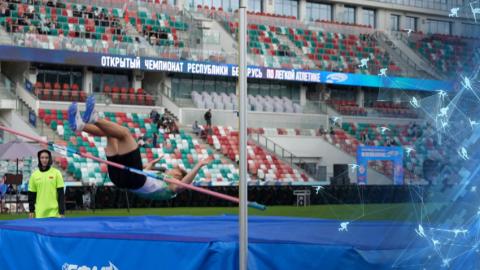 На минском стадионе «Динамо» проходит чемпионат Беларуси по легкой атлетике