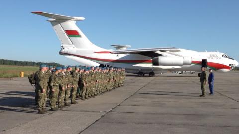 Белорусские военнослужащие вылетели в Китай на учения «Стремительный орел - 2026»