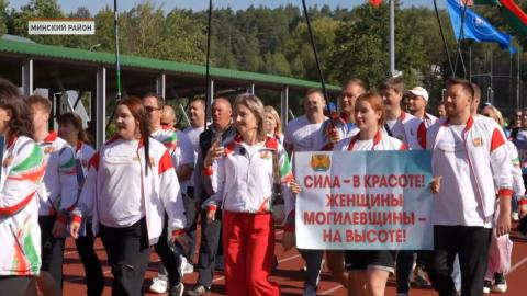 Республиканская спартакиада среди работников СМИ стартовала в «Стайках»
