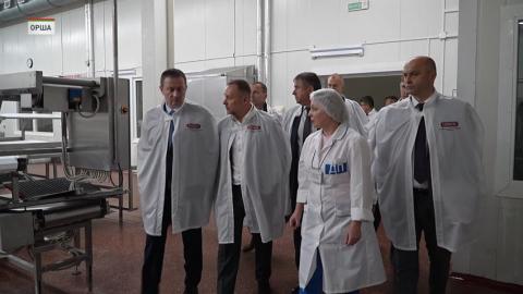 Турчин посетил Оршанский мясоконсервный комбинат