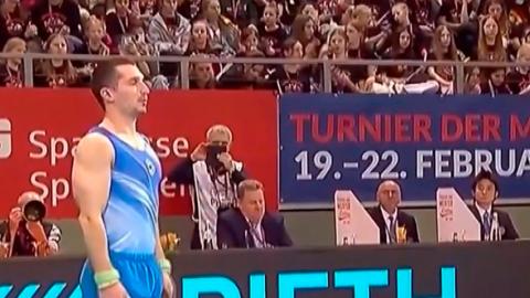 Егор Шарамков вышел в финал чемпионата Европы в вольных упражнениях