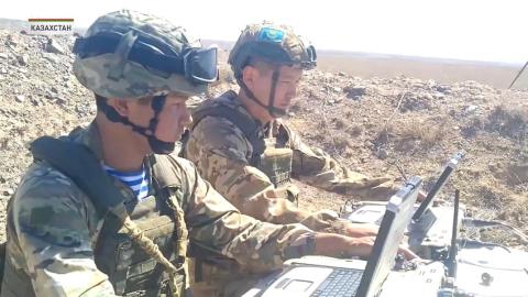 Белорусские военнослужащие находятся в Казахстане на учениях «Вершина братства – 2026»