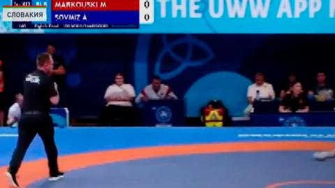 Михаил Марковский стал финалистом чемпионата мира по борьбе среди спортсменов до 20 лет