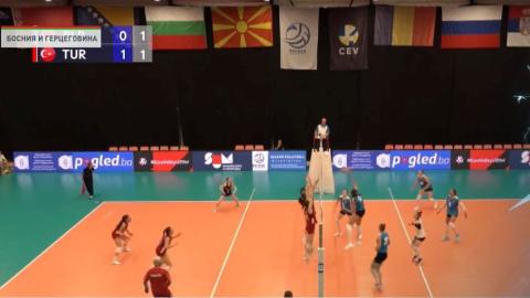 Юниорская сборная Беларуси по волейболу вышла в финал первого раунда отбора на Евро-2027