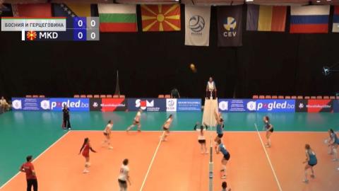 Женская сборная Беларуси-U20 по волейболу попала в полуфинал отборочного турнира на ЧЕ-2027