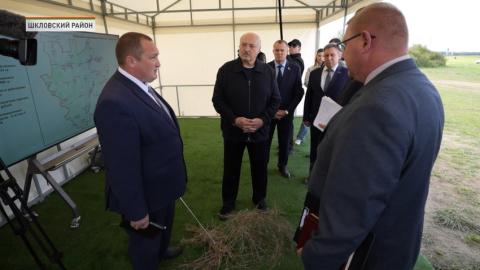 «Мне такие специалисты не нужны»: Лукашенко раскритиковал качество уборки льна в Шкловском районе