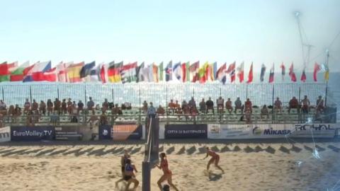 Белорусские спортсменки заняли четвертое место на чемпионате Европы U20 по пляжному волейболу 