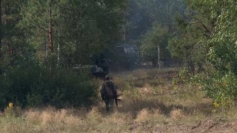 Проверка боеготовности, внутренние войска отрабатывают сценарии на полигоне