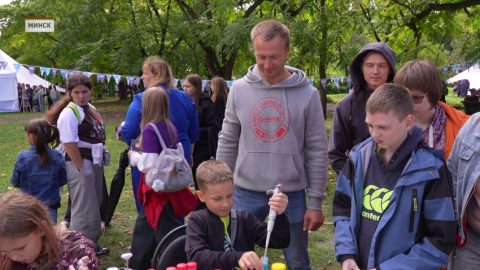 Белорусские ученые представляют свои разработки на масштабном Фестивале науки в Минске