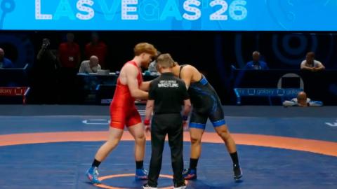 Хаслаханов вышел в финал молодежного чемпионата мира по борьбе