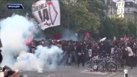 Во Франции ущерб, нанесенный в ходе акций протеста старшеклассников и студентов, составил по меньшей мере 30 миллионов евро