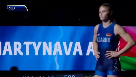 Белоруска Арина Демченко завоевала титул чемпионки мира по женской борьбе на молодежном первенстве планеты в американском Лас-Вегасе
