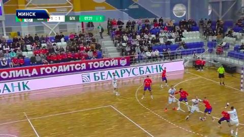 Минский СКА обыграл «Мешков Брест» в поединке чемпионата страны по гандболу