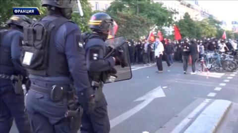 Протесты школьников во Франции переросли в стычки с полицией
