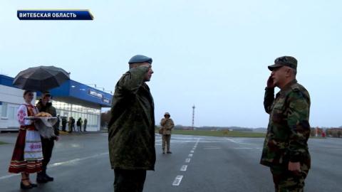 Участники учений ОДКБ прибывают в Беларусь