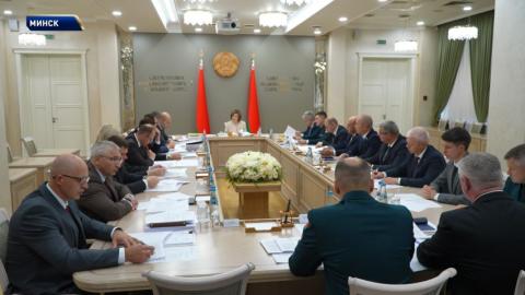 Экспертный совет при Совете Республики рассмотрел новации в сфере гражданской защиты и финансов 
