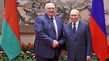 В Пекине у Александра Лукашенко состоялась встреча с Президентом России Владимиром Путиным