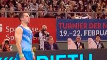 Егор Шарамков вышел в финал чемпионата Европы в вольных упражнениях